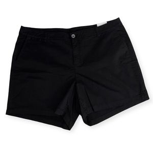 Lane Bryant Black Short Size 22